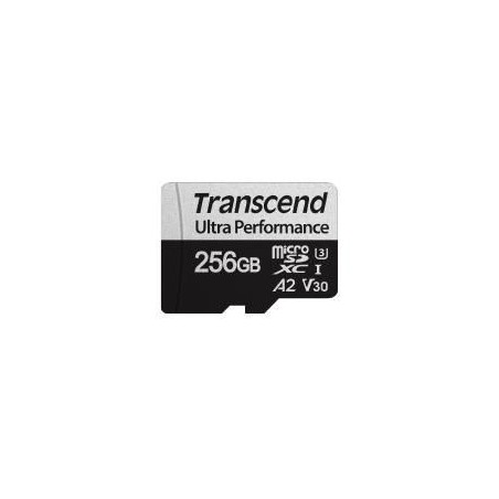 Transcend 256GB MicroSDXC Memory Card - High-Speed Performance & Reliable Storage (TS256GUSD340S)